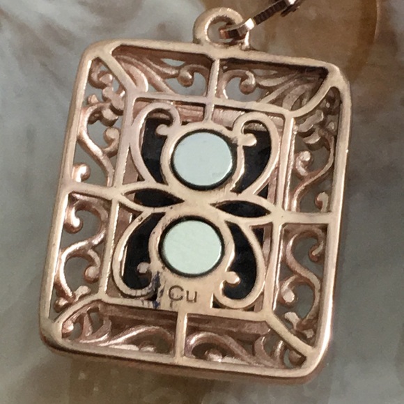 🖤Rosegold plated gemstone earrings - Picture 8 of 12